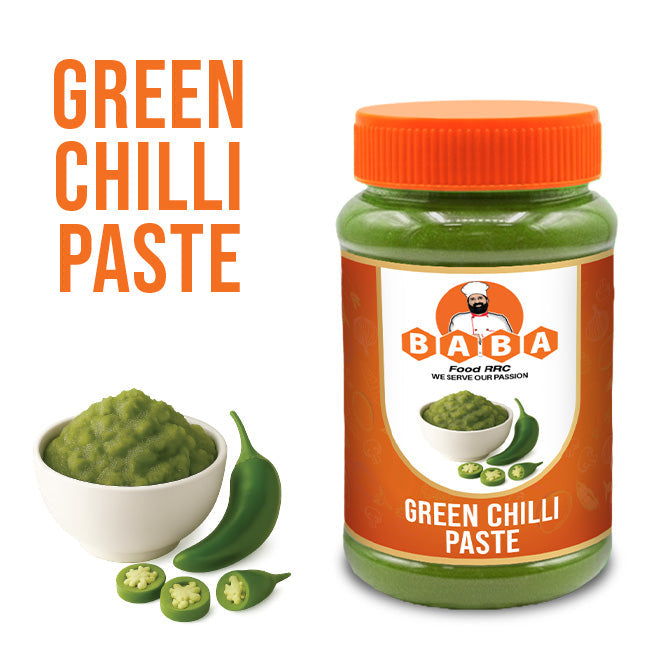 Green Chilli Paste – Fresh & Spicy Ready to Use Green Chili Paste